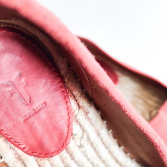Women's Pink Espadrilles - Picture 10 of 12